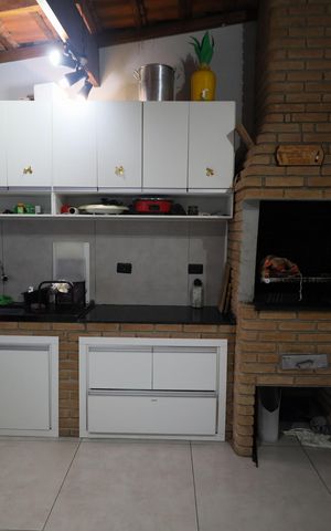 Casa para alugar com 125m², 3 quartos e 2 vagasChurrasqueira
