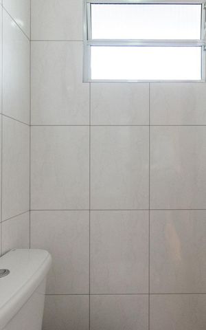 Casa para alugar com 145m², 2 quartos e 2 vagas Casa para alugar com 145m², 2 quartos e 2 vagasBanheiro do terraço