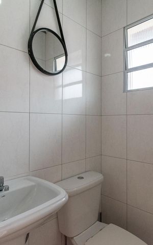 Casa para alugar com 145m², 2 quartos e 2 vagas Casa para alugar com 145m², 2 quartos e 2 vagasBanheiro do terraço