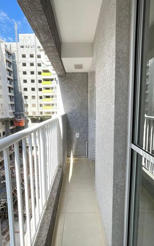 Apartamento à venda com 38m², 2 quartos e sem vaga Apartamento à venda com 38m², 2 quartos e sem vagaVaranda