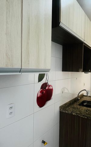 Apartamento para alugar com 44m², 2 quartos e 1 vaga