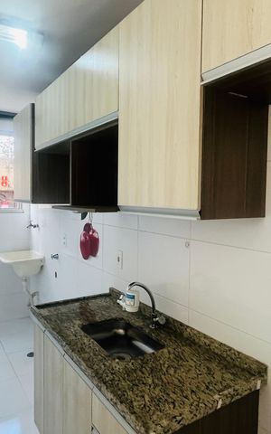 Apartamento para alugar com 44m², 2 quartos e 1 vaga