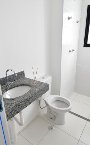 Apartamento à venda com 65m², 3 quartos e 1 vagaBanheiro Social
