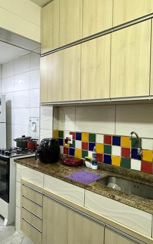 Casa à venda com 68m², 2 quartos e 1 vaga