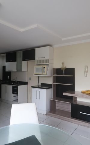 Apartamento para alugar com 40m², 2 quartos e 1 vagaSala/cozinha 