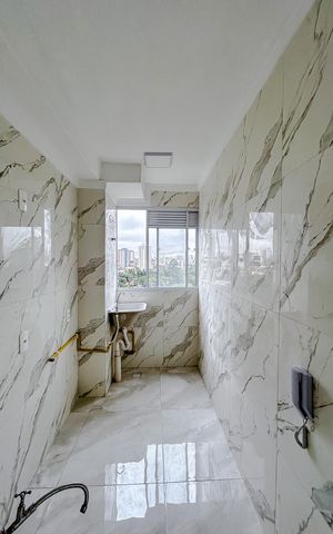Apartamento para alugar com 42m², 2 quartos e sem vagaCozinha e Área de Serviço