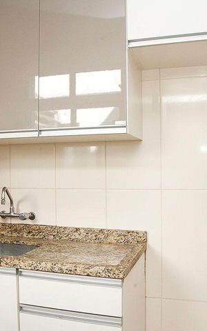 Apartamento à venda com 68m², 2 quartos e sem vagaCozinha + Área de Serviço