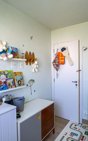 Apartamento à venda com 66m², 2 quartos e 2 vagasQuarto 2