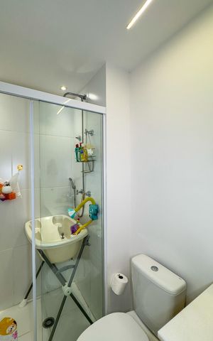 Apartamento à venda com 66m², 2 quartos e 2 vagasBanheiro