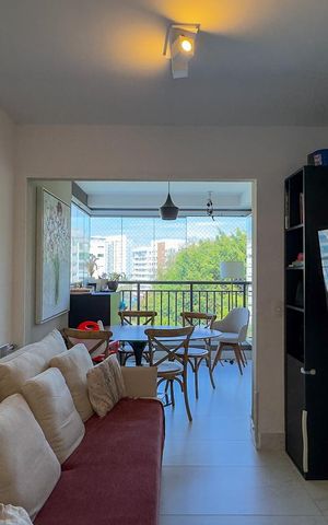 Apartamento à venda com 66m², 2 quartos e 2 vagasSala