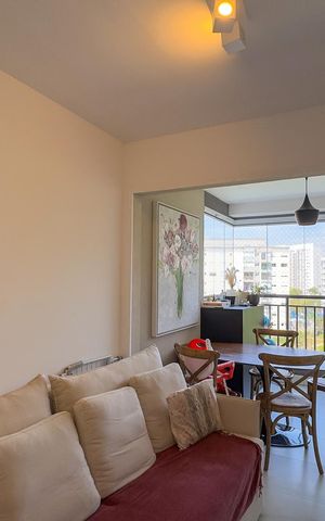 Apartamento à venda com 66m², 2 quartos e 2 vagasSala