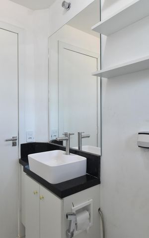 Apartamento para alugar com 43m², 2 quartos e 1 vagaBanheiro