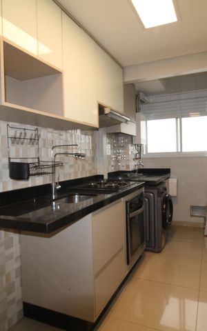 Apartamento para alugar com 47m², 2 quartos e 1 vagaSala / Cozinha