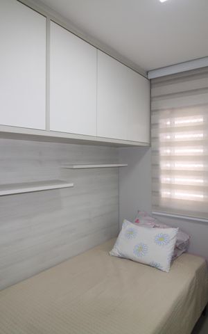 Apartamento para alugar com 47m², 2 quartos e 1 vagaQuarto 1