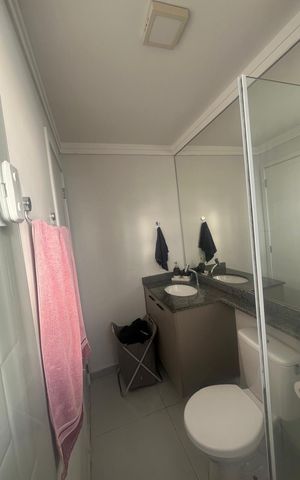 Apartamento à venda com 63m², 2 quartos e 1 vaga Apartamento à venda com 63m², 2 quartos e 1 vagaBanheiro