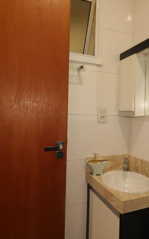 Casa de condomínio à venda com 115m², 3 quartos e 2 vagasBanheiro da Suíte