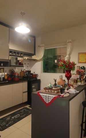 Casa de condomínio à venda com 115m², 3 quartos e 2 vagasCozinha