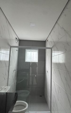 Casa para alugar com 120m², 3 quartos e 1 vaga Casa para alugar com 120m², 3 quartos e 1 vagaBanheiro da Suíte