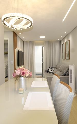 Apartamento à venda com 50m², 2 quartos e 1 vagaSala
