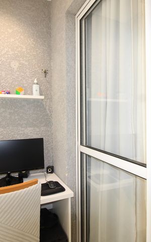 Apartamento à venda com 50m², 2 quartos e 1 vagaVaranda