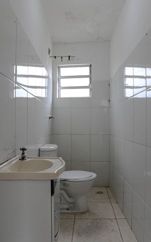 Studio para alugar com 40m², 1 quarto e sem vaga Studio para alugar com 40m², 1 quarto e sem vagaBanheiro