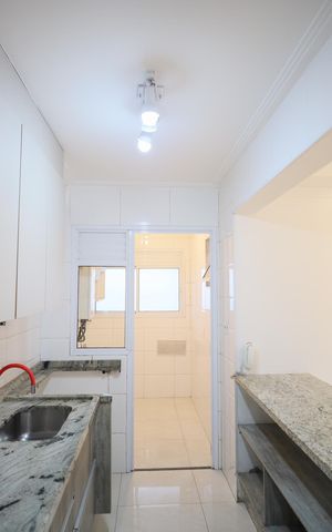 Apartamento para alugar com 72m², 3 quartos e 2 vagasCozinha e Área de Serviço