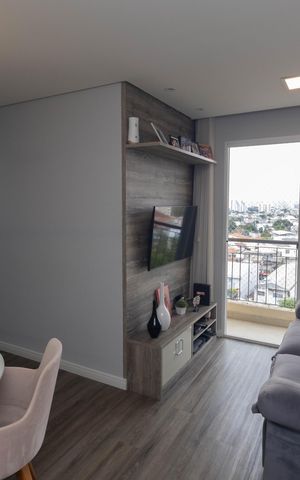 Apartamento à venda com 49m², 2 quartos e 1 vaga Apartamento à venda com 49m², 2 quartos e 1 vagaSala