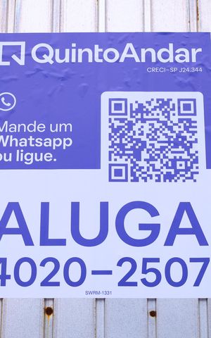 Casa para alugar com 65m², 2 quartos e sem vagaPlaca GRANDE instalada no portão do imóvel, dia 11.08.2026 - Código SWRM-1331