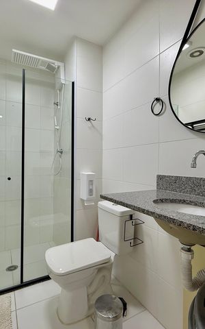 Apartamento para alugar com 35m², 2 quartos e sem vaga Apartamento para alugar com 35m², 2 quartos e sem vagaBanheiro