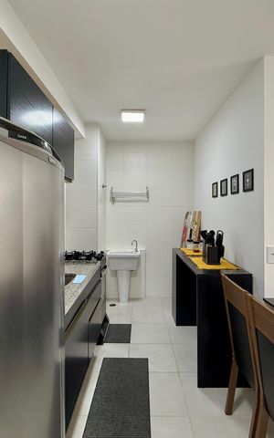 Apartamento para alugar com 35m², 2 quartos e sem vaga Apartamento para alugar com 35m², 2 quartos e sem vagaCozinha