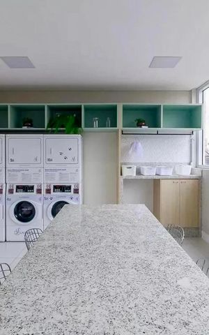 Apartamento para alugar com 35m², 2 quartos e sem vaga Apartamento para alugar com 35m², 2 quartos e sem vagaLavanderia