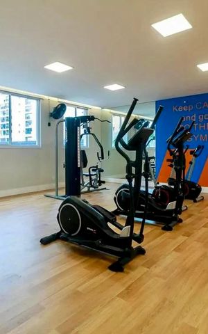 Apartamento para alugar com 35m², 2 quartos e sem vaga Apartamento para alugar com 35m², 2 quartos e sem vagaAcademia