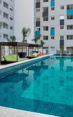 Apartamento para alugar com 35m², 2 quartos e sem vaga Apartamento para alugar com 35m², 2 quartos e sem vagaPiscina