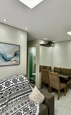Apartamento à venda com 41m², 2 quartos e sem vaga Apartamento à venda com 41m², 2 quartos e sem vagaSala