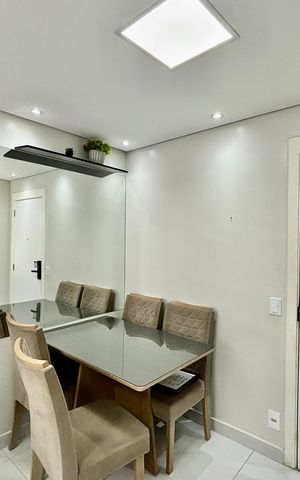 Apartamento à venda com 41m², 2 quartos e sem vaga Apartamento à venda com 41m², 2 quartos e sem vagaSala de Jantar