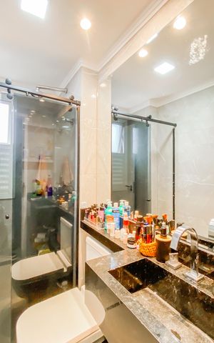 Apartamento para alugar com 58m², 2 quartos e 1 vaga Apartamento para alugar com 58m², 2 quartos e 1 vagaBanheiro