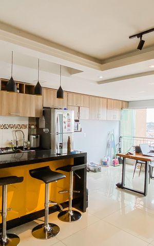 Apartamento para alugar com 58m², 2 quartos e 1 vaga Apartamento para alugar com 58m², 2 quartos e 1 vagaSala