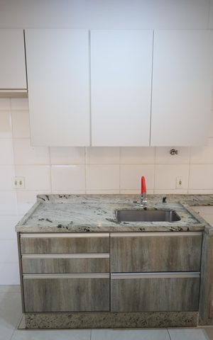 Apartamento à venda com 72m², 3 quartos e 2 vagasCozinha e Área de Serviço
