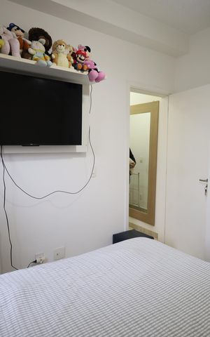 Apartamento para alugar com 47m², 2 quartos e 1 vagaQuarto 1