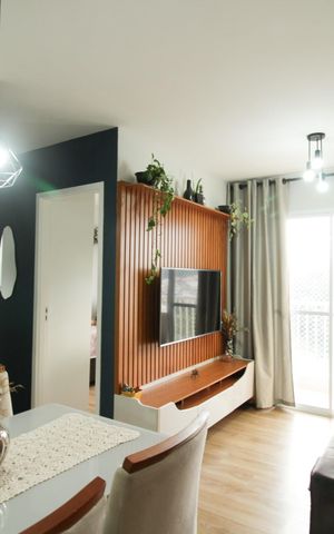 Apartamento à venda com 49m², 2 quartos e 1 vaga Apartamento à venda com 49m², 2 quartos e 1 vagaSala