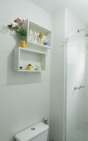 Apartamento à venda com 49m², 2 quartos e 1 vaga Apartamento à venda com 49m², 2 quartos e 1 vagaBanheiro