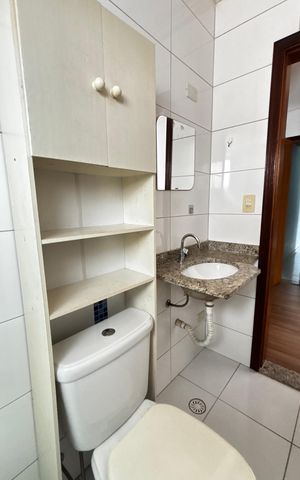 Apartamento para alugar com 74m², 2 quartos e 1 vaga Apartamento para alugar com 74m², 2 quartos e 1 vagaBanheiro da Suíte