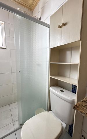 Apartamento para alugar com 74m², 2 quartos e 1 vaga Apartamento para alugar com 74m², 2 quartos e 1 vagaBanheiro da Suíte
