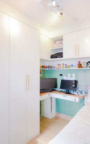 Apartamento à venda com 80m², 3 quartos e 1 vagaQuarto 2