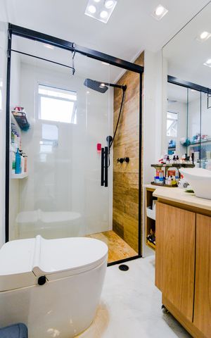 Apartamento à venda com 80m², 3 quartos e 1 vagaBanheiro da Suíte