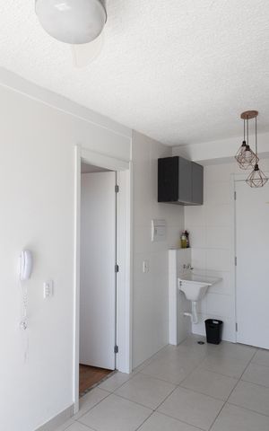 Apartamento à venda com 24m², 1 quarto e sem vaga Apartamento à venda com 24m², 1 quarto e sem vagaSala / Cozinha