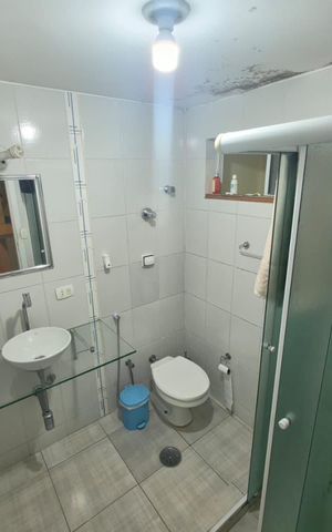 Apartamento à venda com 43m², 1 quarto e sem vaga Apartamento à venda com 43m², 1 quarto e sem vagaBanheiro