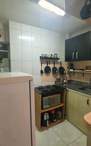 Apartamento à venda com 43m², 1 quarto e sem vaga Apartamento à venda com 43m², 1 quarto e sem vagaCozinha