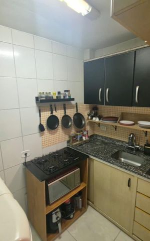 Apartamento à venda com 43m², 1 quarto e sem vaga Apartamento à venda com 43m², 1 quarto e sem vagaCozinha