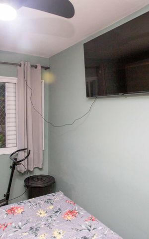 Apartamento à venda com 46m², 2 quartos e sem vagaQuarto 1